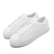 Nike 休閒鞋 Wmns Blazer Low Platform 白 全白 女鞋 小白鞋 厚底 DJ0292-100 24.5cm WHITE