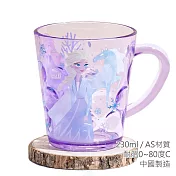 迪士尼水晶杯 握把杯子 水杯 牛奶杯 漱口杯 手把 餐具 學習杯 艾莎ELSA