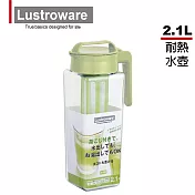 【Lustroware】日本巖崎日本製方形耐熱冷/熱水壺2.1L(附濾網)(原廠總代理)