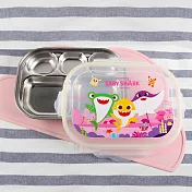 碰碰狐 鯊魚寶寶 5格不鏽鋼餐盤