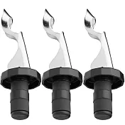 《BarCraft》開瓶氣密瓶塞3入 | 紅酒塞 葡萄酒塞