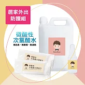 BUBUBOSS-寶寶居家外出防護包-次氯酸水濕紙巾+補充瓶+隨身瓶