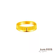 J’code真愛密碼金飾 獨一無二黃金女戒指