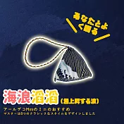 【DR.Story】中國風手工縫製古典艾草香包-幸運3入組 (端午節香包 端午香包 端午香包粽 端午粽子 端午節禮物) 海浪濤濤