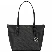 MICHAEL KORS 防刮PVC托特包-黑灰