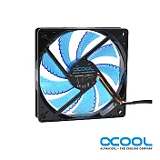 【ALPHACOOL】Coolmove 2-12公分風扇 1300rpm-黑藍