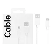 OPPO 原廠DL109 2A Micro USB充電線/不支援閃充 (盒裝) 白色
