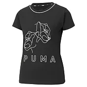 PUMA 女 基本系列Style Cat短袖T恤(F) 58716701 S 多色