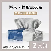 CS22 家用抽取式吸水超細纖維抹布(2包組)-2入