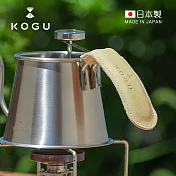 【日本下村KOGU】日製咖啡考具握柄專用植鞣皮革隔熱套