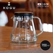 【日本下村KOGU】日製Tritan耐熱防摔咖啡壺-700ml