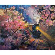 【玲廊滿藝】盧來全-幸福之旅56.5x49x4.5cm