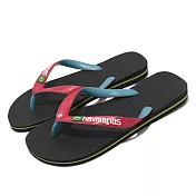 Havaianas 拖鞋 Brasil Mix 男鞋 黑藍紅 夾腳拖 人字拖 巴西 哈瓦仕 41232069710U