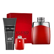 【MONTBLANC 萬寶龍】傳奇烈紅淡香精100ml(贈隨機沐浴精100ml+小香乙瓶)