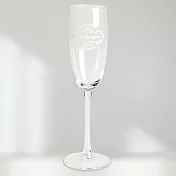 《EXCELSA》文飾香檳杯(白190ml) | 調酒杯 雞尾酒杯