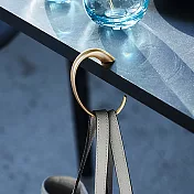 《Philippi》收納袋+C型隨身包袋掛勾 |包包掛勾 桌邊掛勾 - 霧金