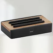 《KELA》Cube肥皂盒 | 肥皂架 香皂碟 皂盒 - 黑