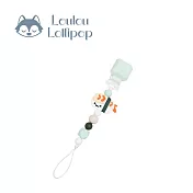 Loulou Lollipop 甜心版串珠固齒器/奶嘴鍊夾 - 蝦兒握壽司