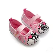 台灣製巴布豆娃娃鞋-粉 (C038-1) 現貨 台灣製 小童鞋 女童鞋 寶寶鞋 學步鞋 娃娃鞋 軟底鞋 休閒鞋 包鞋 巴布豆 BOBDOG