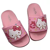 台灣製Hello Kitty拖鞋-黑色 (K044-1) 兒童拖鞋 女童鞋 涼鞋 室內鞋 拖鞋 台灣製 三麗鷗 HELLO KITTY SANRIO