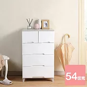 《真心良品》面寬54cm-KEYWAY梅樂芙四層組裝收納櫃(120L)-1入組