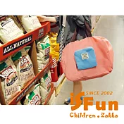 【iSFun】旅行專用*摺疊大容量肩背手提包 粉