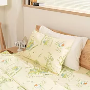 迪士尼三眼怪100%天絲薄被套-單人