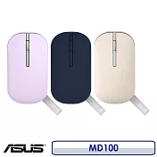 ASUS 華碩 Marshmallow Mouse MD100 棉花糖色系無線滑鼠 星河紫