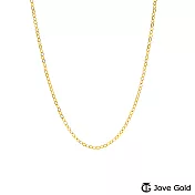 JoveGold漾金飾 紀念黃金跳舞鍊 極細(約0.23錢)(約1.4尺/42cm)