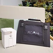 ROOMMI 60W太陽能電板+多功能行動電源供應器│小電寶 純色白