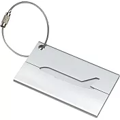 《REFLECTS》質感行李吊牌 |行李吊牌 識別吊牌 登機牌 姓名牌 - 飛機銀 - 飛機銀