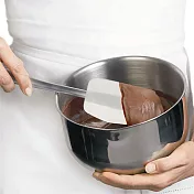 《Cuisipro》霧銀矽膠刮刀 | 攪拌刮刀 刮刀 奶油刮刀 抹刀 - 白29cm