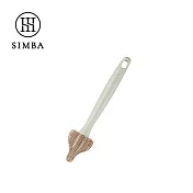 【小獅王辛巴】超柔無垢白金矽膠奶嘴刷 小麥