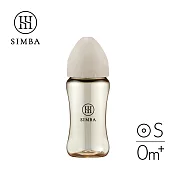 【小獅王辛巴】蘊蜜鉑金PPSU寬口防脹氣奶瓶270ml-新生適用 杏茶