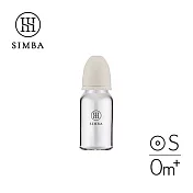 【小獅王辛巴】蘊蜜質金玻璃標準防脹氣奶瓶120ml-新生專用 杏茶