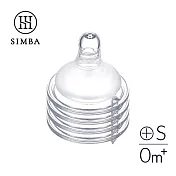 【小獅王辛巴】超柔防脹氣寬口十字奶嘴4入(S/M/L/XL) S