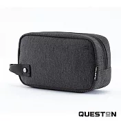 QUESToN 城市旅行 方型 Tech Kit 3C 配件收納袋 板岩灰