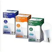 好商量~舞光 LED 12W 燈泡 臺灣市佔率No.1 保固二年 CNS國家認證 E27 球泡 無藍光危害(1入) 白光