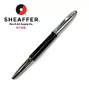 SHEAFFER 9313 100系列 黑桿銀蓋銀夾 鋼珠筆 E1931351