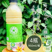 享檸檬 檸檬原汁/金桔原汁 x4瓶 (950ml/瓶) 檸檬原汁