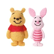 迪士尼 小熊維尼 DIY羊毛氈娃娃吊飾 小豬 Winnie the pooh 小熊維尼