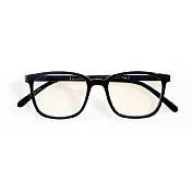 LE FOON：Wellington Frame 成人威靈頓框型抗藍光眼鏡 - Black