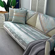 夏日冰絲涼感防滑沙發墊-單人(70*70cm) A款