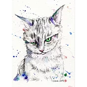 【玲廊滿藝】宮原千佳子（Chika）-cool beauty18x13cm