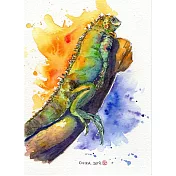 【玲廊滿藝】宮原千佳子（Chika）-曬太陽18x13cm