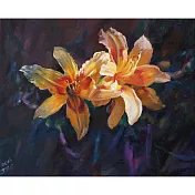 【玲廊滿藝】賴貞吟-Floral Zen LXIV(拈花系列64)45.5x53.0cm