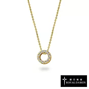 Royal Damon羅亞戴蒙 記憶迴旋 項鍊 (金) NK900