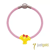 【Just Gold 鎮金店】My Melody 純金串珠(蝴蝶結)