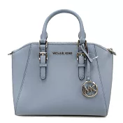 MICHAEL KORS 中款經典防刮兩用包-灰藍