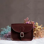 光合系 復古馬鞍包 紅色